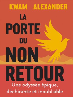 cover image of La Porte du non-retour